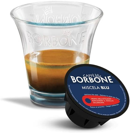 Caffè Borbone Miscela Blu - 90 capsule (6 confezioni da 15) - Compatibili con le Macchine Nescafè* Dolce Gusto*