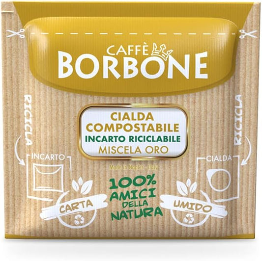 Caffè Borbone Cialda Compostabile, Miscela Oro - 150 Cialde - Sistema ESE