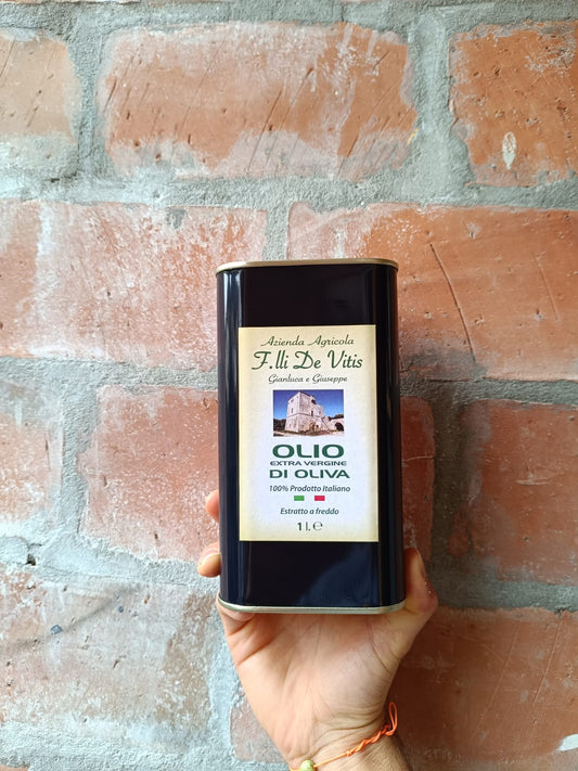 1LT Olio Extravergine di Oliva 100% ITALIANO (ZONA SALENTO)