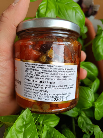 Pomodorini Semi Secchi in olio Evo