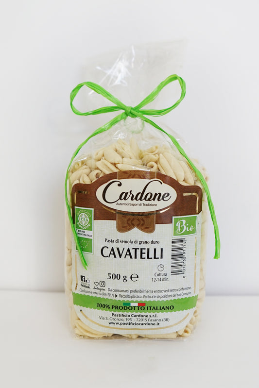 Cavatelli Pugliesi ( Semola Biologica)